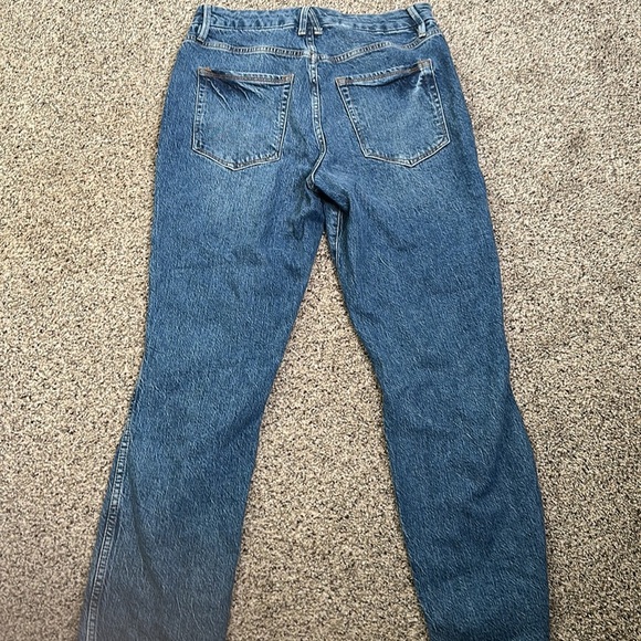 Good Americans blue distressed jeans size 8/29 - Picture 10 of 11